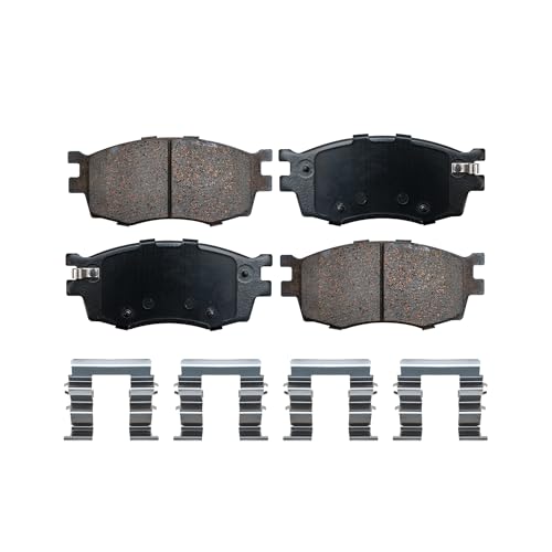 Image of Detroit Axle - Front Brake Pads for 2006-2011 Hyundai Accent Kia Rio Rio5