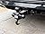 TOPTOW 64181 Trailer Receiver Hitch Tri Ball Mount with Hook Black Balls Fits for 2 inch Receiver