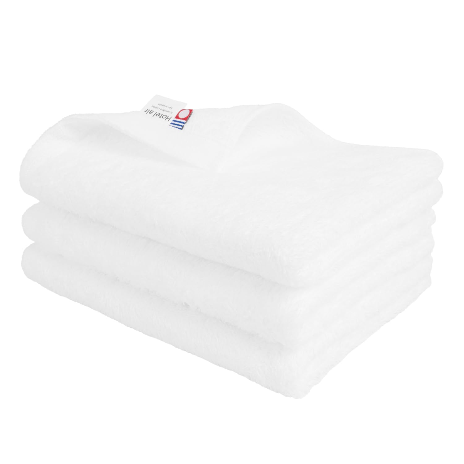 OruTa (oruTa) Imabari Towel Face Towel 3-Piece Set 100% Cotton Skin-friendly Absorbent Quick Drying Medium Thickness Made in Japan Hotel Air Single Living High Quality Gym Bath 13 x 33.5 inches White 