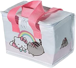 Pusheen and Hello Kitty Insulated Zip Lunch Bag