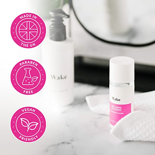 Wake Skincare Anti-Aging Eye Cream, Еye Cream for Dark Circles and Puffy Eyes 30ml, Under Eye Cream - Image 2