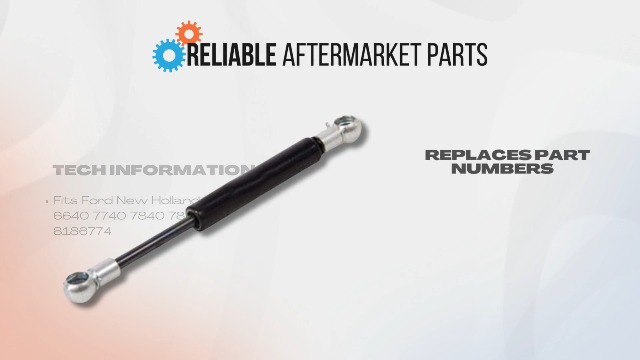 Amazon.com: RAParts 87408640 Gas Strut Fits Ford New Holland