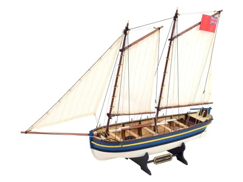 Artesanía Latina   Maqueta de Barco en Madera   Bote del Capitán HMS Endeavour   Modelo 19005, Escala 1:50   Maquetas para Montar   Nivel Principiante