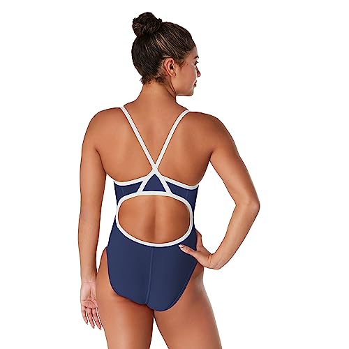 Speedo Girl's Swimsuit One Piece Endurance+ Flyback Solid Youth Team Colors - image 2