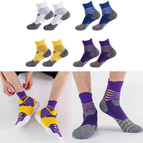 Sports Socks, Unisex Socks Wear-resistant, Breathable Sweat-absorbent, Football Shoes3