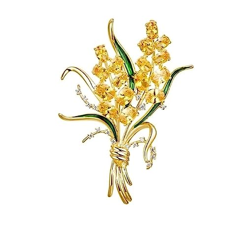 Broche blé pour costume de bureau et soirées habillées