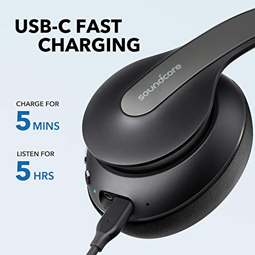 Anker Soundcore Life Q10 Wireless Bluetooth Headphones, Over Ear, Foldable, Hi-Res Certified Sound, 60-Hour Playtime… - Image 6