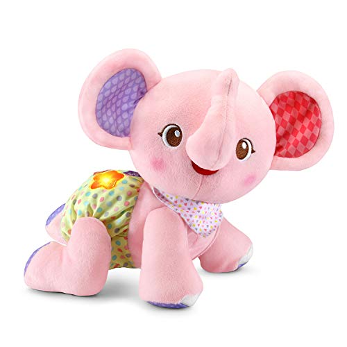 Image of VTech Baby Explore and Crawl Elephant, Pink