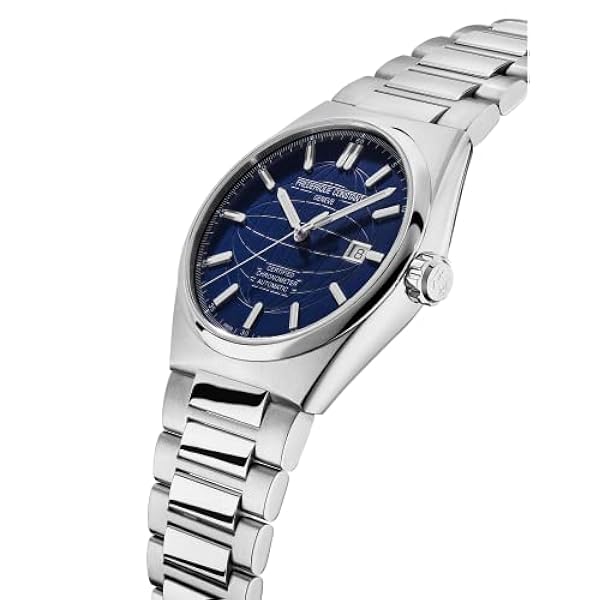 Frederique Constant Automatisk klocka FC-303N4NH6B, silver, Armband