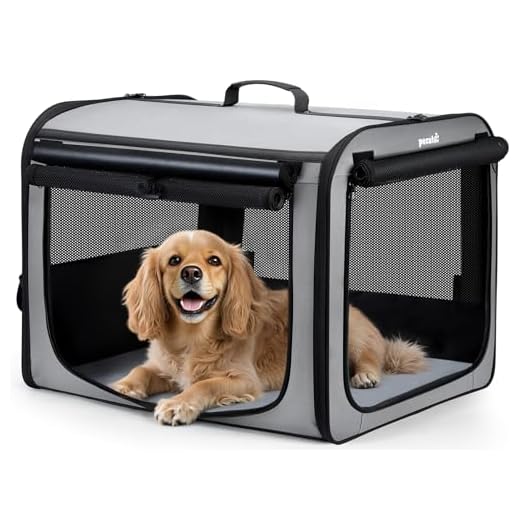Lightweight Large Dog Car Carrier Crate