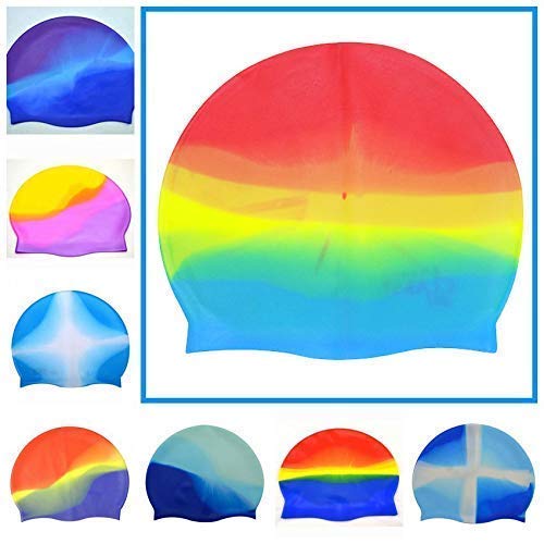 Image of Glan Kids Swimming Pool Accessories Inflatable Combo Summer Swimming Beach Pool Accessories Adults Water Fun Toys (Swimming Cap)