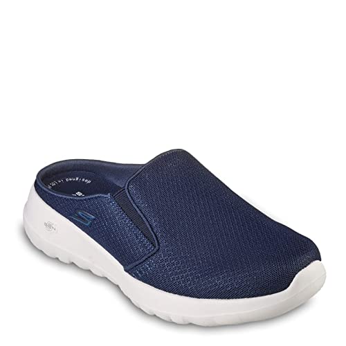 Skechers Skechers Women's GO Walk Joy - Lazy Sunday Sneaker, Navy/White, 5 US