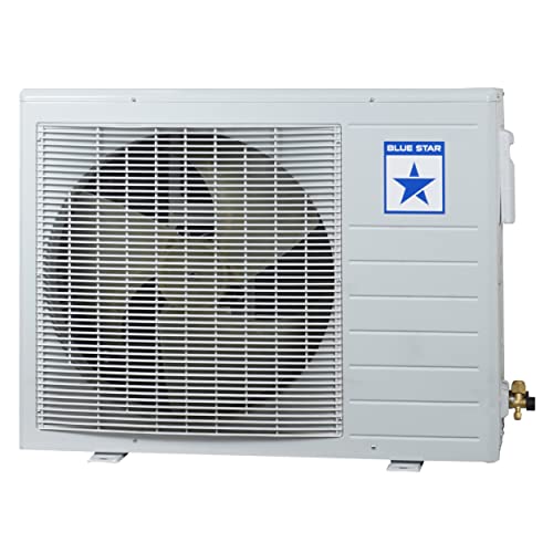 Image of Blue Star Air Conditioner|2 Ton 3 Star|Fixed Speed Split AC|Copper|FB324DNU|2022|White