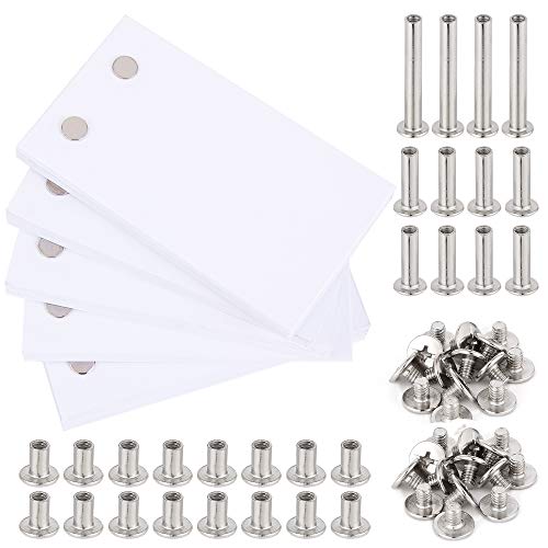 Dorhui Flip Book Paper with Holes - 240 Sheets (480 Pages) Flipbook Animation Paper for Drawing and Tracing for Kids Flip Book Paper with Screws Drawing Kit (4.5inch x 2.5inch)