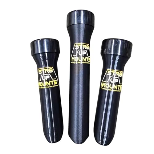 Str8 Up Mounts A-Rig Shell Mini for Bass Boats and Fishing Rigs, Compact Umbrella Rig Storage Solution, Tangle Free Marine Organizer, Made in USA