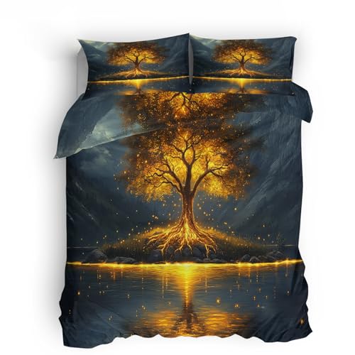 Funda nórdica Cama Verano 150x200cm Secoya Funda nórdica Cama Invierno Cubierta para Dormir en Microfibra, Doble diseño, Cremallera Invisible, cómoda Todo el año
