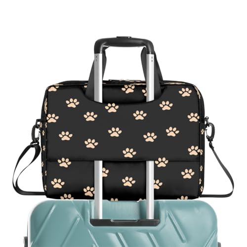 Maletín para portátil 15.6 pulgadas con diseño huella animal miniatura 7