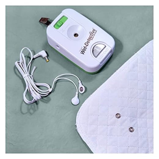 Wet Detective Bedwetting Kit, Incontinence & Bedwetting Alarm System, Includes 2 Sensor Pads