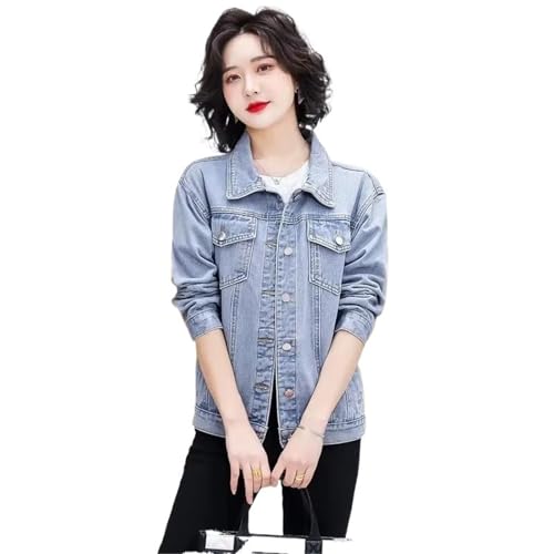 Veste en jean pour femmes coupe ample pour résoudre le manque de confort au quotidien