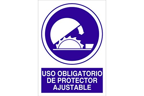Cofan - Plimpo Señal Adhesiva 210X148Mm Uso Obligatorio De Protector Ajustable En Oferta Cofan O19Ad210148 Señal Adhesivo, 210 X 148 Mm