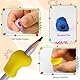 Oykrueats 10 Stück Schreibhilfe Silikon,Schreibhilfe für Stift Kinder,Stiftehalter Kinder,Stifthalter Kinder Hilfe,Stifthaltung Ergonomische,Bleistift Griffe,für Linkshänder oder Rechtshänder