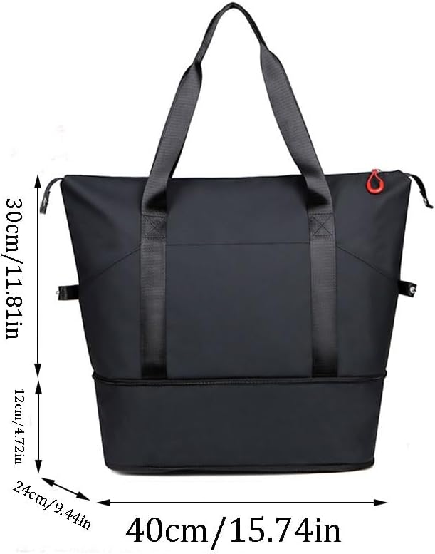 Wet-separated Stretchable Handbag Men's Travel Fitness Bag Business Waterproof