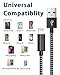 JR TECHNIK iPhone Charger, Lightning Cable MFi Certified High-Speed Charging Cord Lightning to USB A iPhone Charger Cable