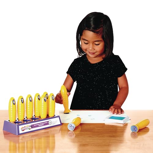 Colorations Number Easy to Hold Good Grasp Kids Stamping Sticks Set of 10 - image 5