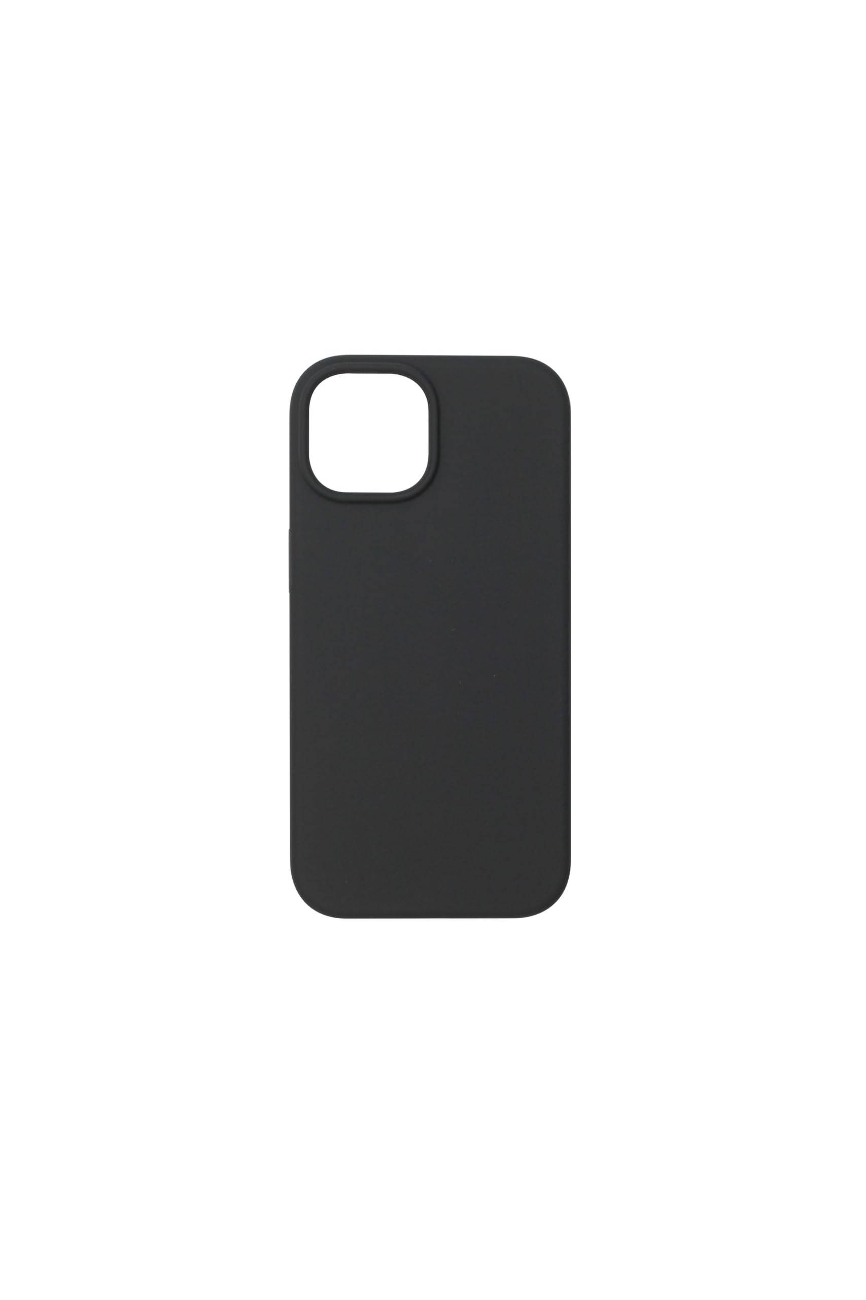 Cover Protettiva in Silicone per iPhone compatibile MagSafe (Midnight, iPhone 15)
