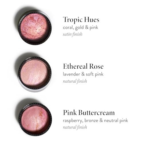 Image of LAURA GELLER NEW YORK Baked Blush-n-Brighten Baked to Go - Ethereal Rose - Travel Size Blush