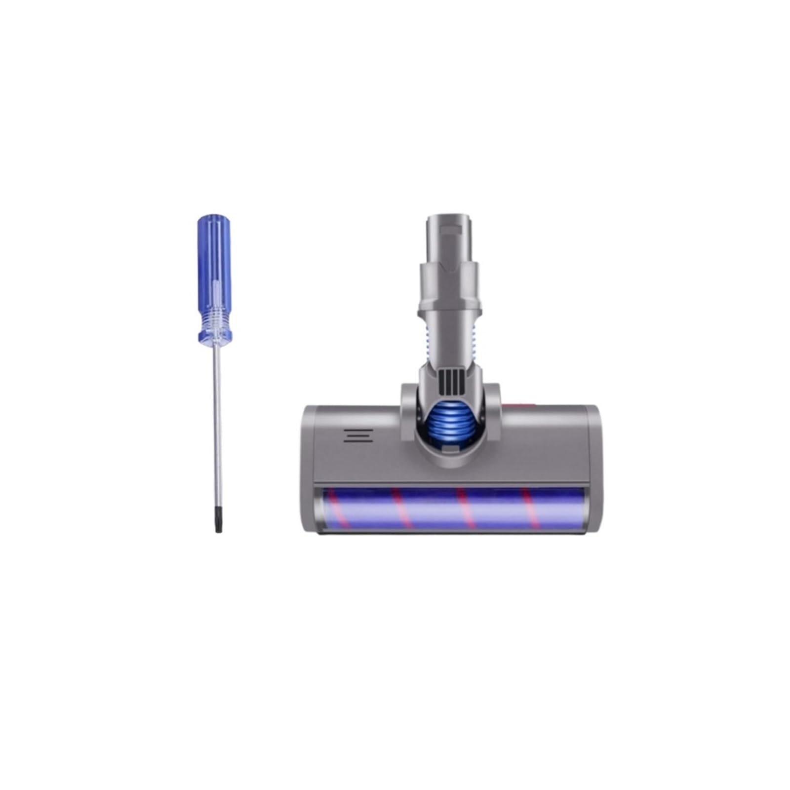 Compatible con Dyson V6 DC58 DC59 DC61 DC62. Cabezal De Cepillo De Suelo Motorizado For Aspiradora, Cabezal De Rodillo Barredor Suave, Repuesto De Cepillo De Suelo(2pcs)