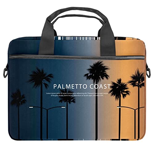 Sac bandoulière bleu pour ordinateur 13 à 14.5 pouces Palmetto