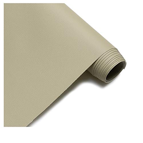 Tissu vinyle simili cuir piqué kaki ameublement restauration canapé