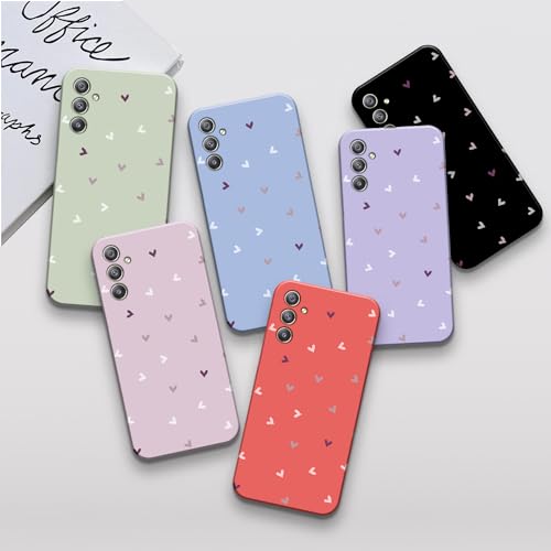 Image of COLORflow Back Cover Compatible with Samsung A34 5G | Family of Hearts Color Customized Back Cover Compatible with Samsung Galaxy A34 5G