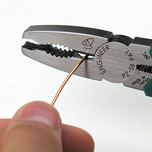 Engineer Pz-58 Screw Removal Pliers Extractor Pliers (Combination Pliers), With Unique Non-Slip Jaws For Quickly Removal Of Damaged Or Rusted Fasteners #TOP7