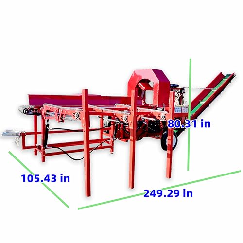 YHT 45T Firewood Processor 20HP GX630 19.6" Cut 25" Saw Hydraulic Conveyor - Image 2