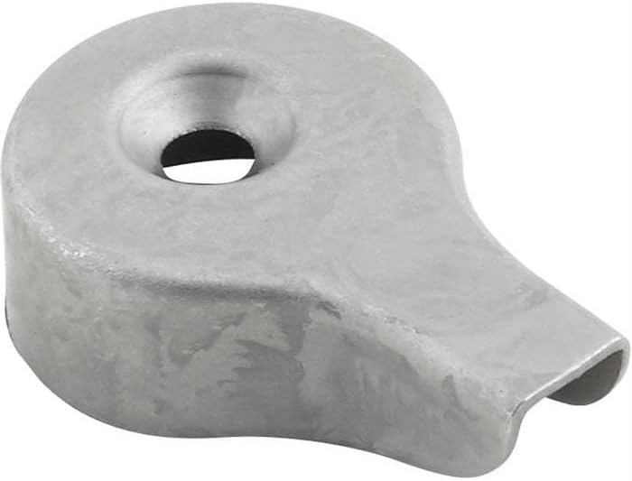 Model T Glass Cap, Plain Steel