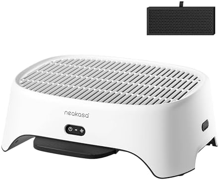 Neakasa Airstep with 2-Pack Replacement Filter, 2-in-1 Litter Box Air Purifier & Cat Step image 4