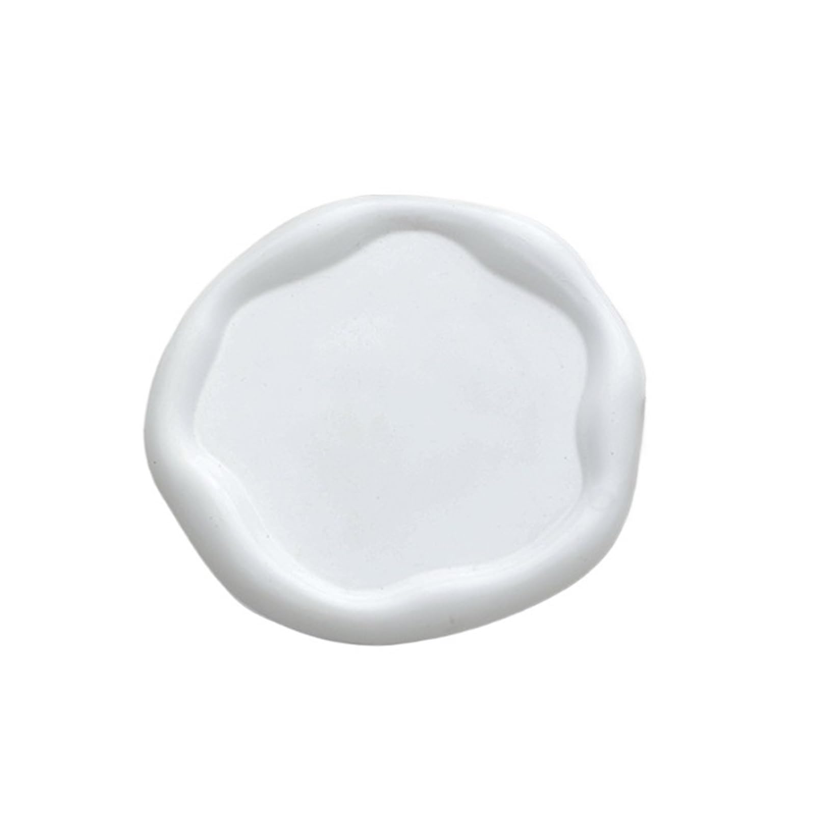 Edvkrgqx Cloud(18Cm) Ceramic Trinket Tray, White Ceramic Jewelry Trinket Dish, Display Shelf, Candle Tray, Home Decoration(Cloud(18Cm))