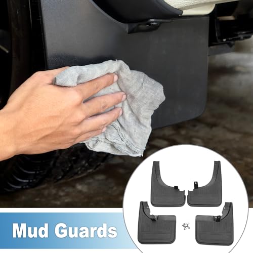 Image of Mud Flap Splash Guard with Mount Accessories Front & Rear Side Mud Guard for Nissan TITAN 2020-2023 (Set of 4)