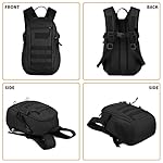 HUNTVP 10L/20L Mini Daypack Military MOLLE Backpack Rucksack Gear Tactical Assault Pack Bag for Hunting Camping Trekking - Image 3