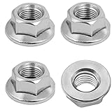 4PC M12 x 1.25MM Class 8 Flange Lock Nut