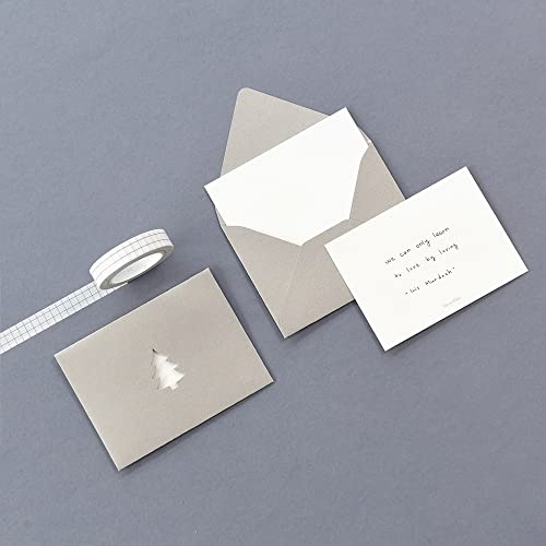 Mini carte transparente vierge pour résoudre le manque d'originalité