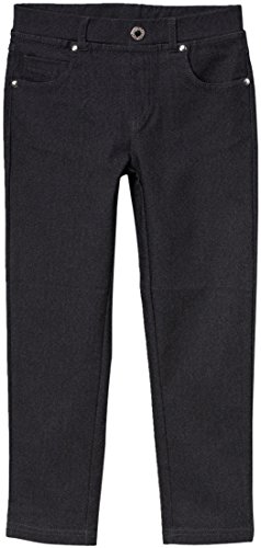 Image of ToBeInStyle Girl's Denim Easy Styling Classic Timeless Everyday Jeans Zip-Up Closure
