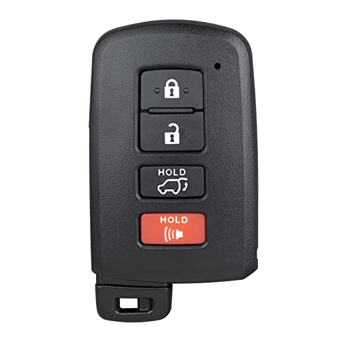 Llave coche de proximidad para viajes cómodos en familia con Toyota Rav4 2014 a 2018