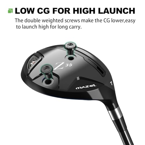 MAZEL Rescue Hybrid Golf Clubs for Men
