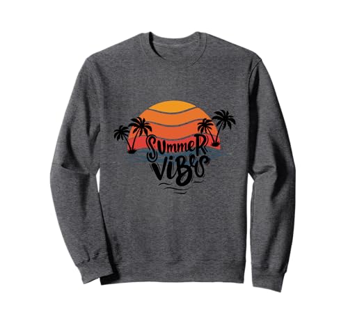 Camisa Summer Vibes - Camisa Summer Vibes para hombre y mujer Sudadera