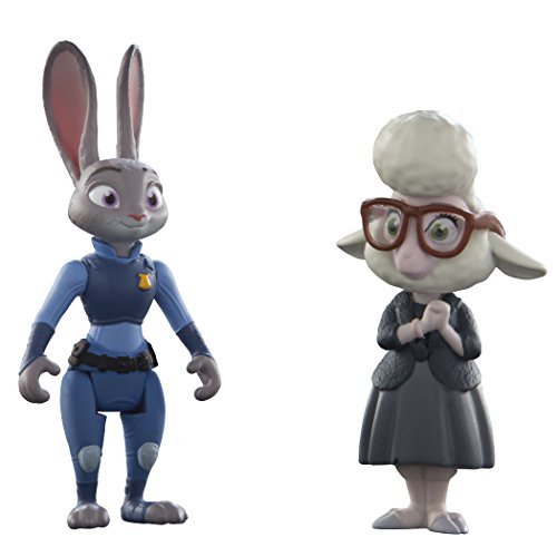 Zootropolis - Pack 2 Figuras de Judy Hopps & May Bellwether (Bizak 30690901)