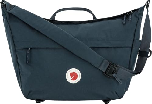 Fjällräven bolso de hombro bolso bandolera con compartimento para portátil Färden Crossbody Navy azul marino
