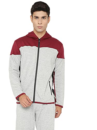 Image of CHKOKKO Fleece Men Hooded Neck Jacket